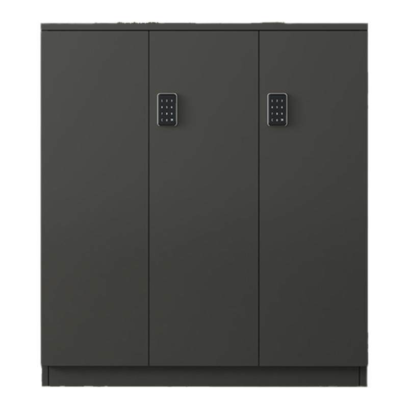 鞋柜家用门口带密码锁外楼道室外一体靠墙走廊柜电梯口多层收纳柜