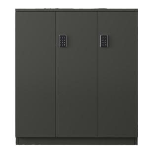 鞋柜家用门口带密码锁外楼道室外一体靠墙走廊柜电梯口多层收纳柜