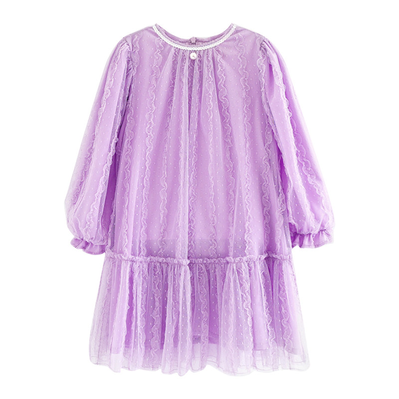 ILOVEJ女童生日礼服连衣裙