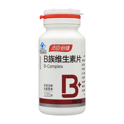汤臣倍健B族维生素片100粒成人复合多种维生素b1b2b6b12官方正品