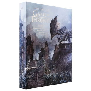 冰与火之歌 影视艺术画册设定集 英文原版 精装 The Art of Game of Thrones 权力的游戏 设计手册 英文版进口英语书籍