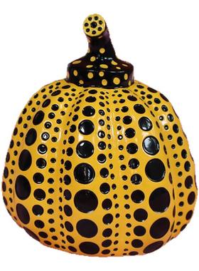 精品款草间弥生南瓜摆件装饰雕塑家居抽象创意工艺品波点艺术摆件