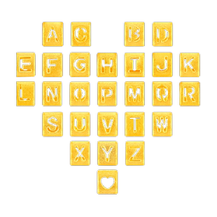 梦金园26字母黄金转运珠英文足金可DIY情侣手绳生日节日送礼物