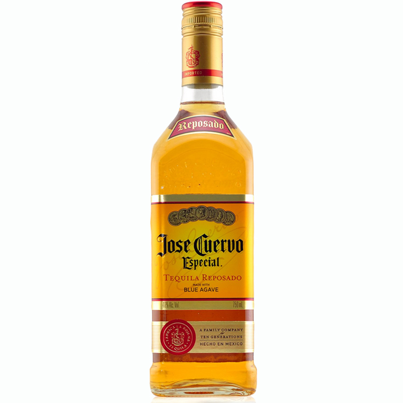 墨西哥原装进口Jose Cuervo豪帅金快活龙舌兰750ml特基拉正品洋酒