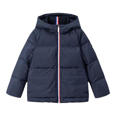【新品】Jacadi亚卡迪男童中长款加厚羽绒服冬款连帽保暖2040587