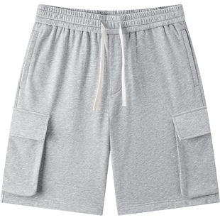 gxg.jeans男装 多色口袋设计直筒工装短裤男休闲宽松 25年夏新品