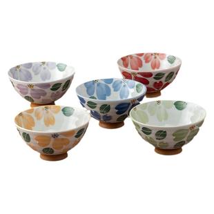 MinoYaki美浓烧微波炉专用碗女生高颜值小容量减脂主食碗樱花餐具