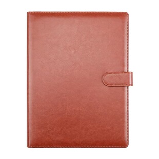 A4皮质文件夹带扣商务办公工作经理夹合同收纳谈单夹签约资料夹