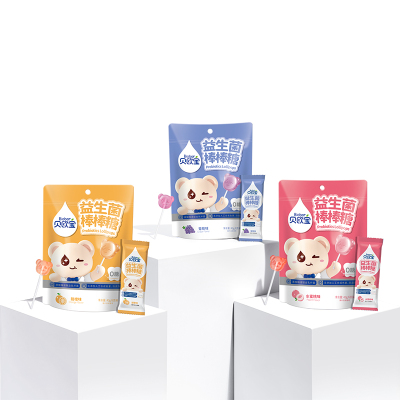 贝欧宝益生菌棒棒糖迷你6支袋装