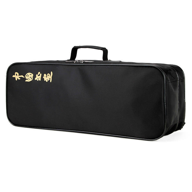 手提牛津布书画书法包文房四宝方型包防水牛津布尼龙布硬壳斜跨包
