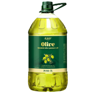 西班牙进口原油5L取自油橄榄油含特级初榨食用油低健身脂官方正品