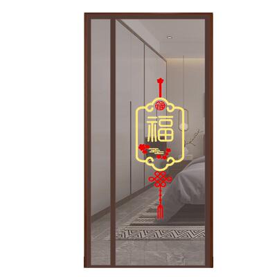 入户门防盗门专用自粘纱帘磁吸