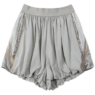 谜底短裤女2025夏季新品百搭日常青春活力宽松H型短裤252MK0599