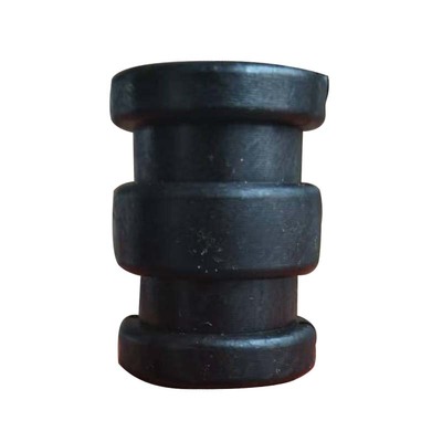 家用钢筋凳套脚防滑垫静音耐磨底脚9mm开口白色黑色圆凳防划塑料