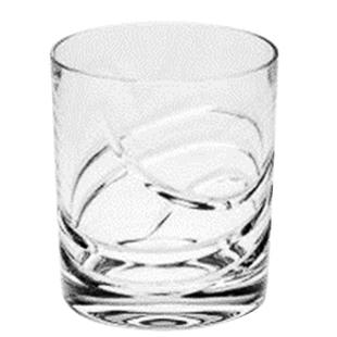 BOHEMIA捷克进口 威士忌杯水晶玻璃酒杯斯廷现代线条洋酒烈酒杯