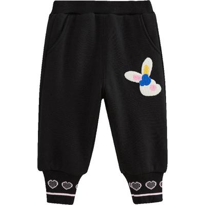 美特斯邦威童装moomoo女童原创摇粒绒内里针织裤螺纹脚口舒适休闲