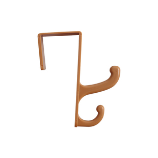 日式门后挂钩卧室门顶挂式衣钩收纳钩子适用3-4cm厚度的门米木324