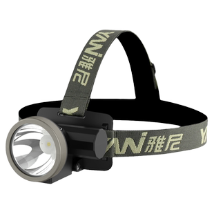 雅尼512小头灯强光充电超亮头戴式电筒超轻小号led锂电池矿灯钓鱼