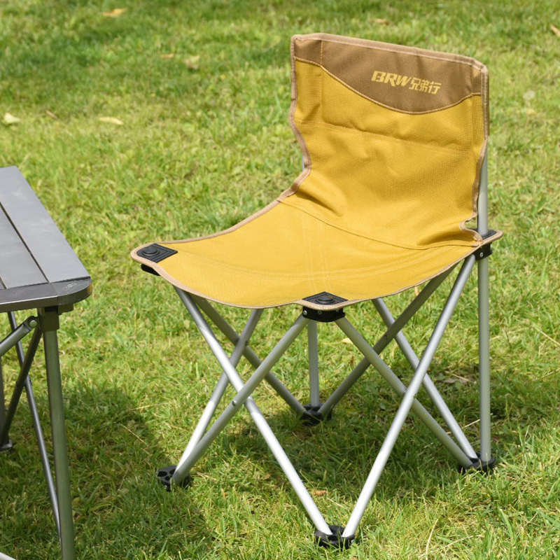 户外铝合金折叠椅子便携式马扎靠背超轻钓鱼休闲椅沙滩椅子小凳子