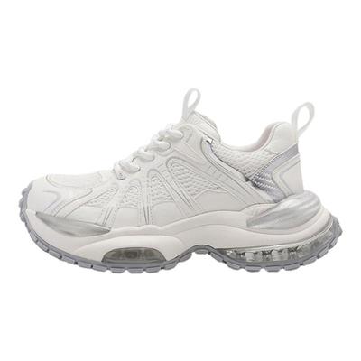 25春夏新品厚底增高系带老爹鞋