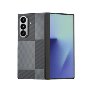 conga适用三星Fold7转轴手机壳W26超薄凯夫拉Z FOLD7芳纶纤维保护套zfold7全包磁吸散热硬壳新款防摔高级后盖