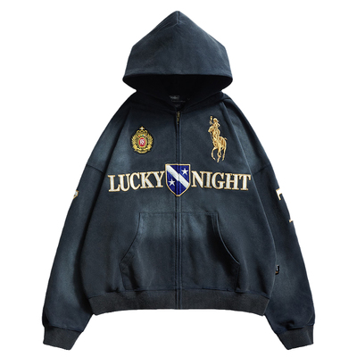 Remedy国潮连帽卫衣外套