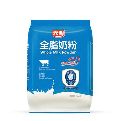 光明全脂高钙奶粉生牛乳纯牛奶粉