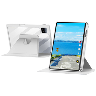 适用于ipadpro11保护套ipadpro13保护壳2025/24款M5/M4芯片全包防摔带笔槽可旋转透明亚克力平板电脑外壳