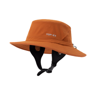 topex 冲浪帽男夏季海边运动防晒大檐防风时尚可折叠防风防泼水女