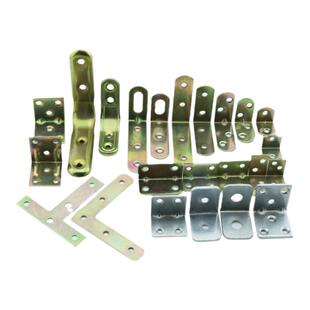 木椅子松动加固器木凳子餐桌腿摇晃固定用90度直角铁片连接配件