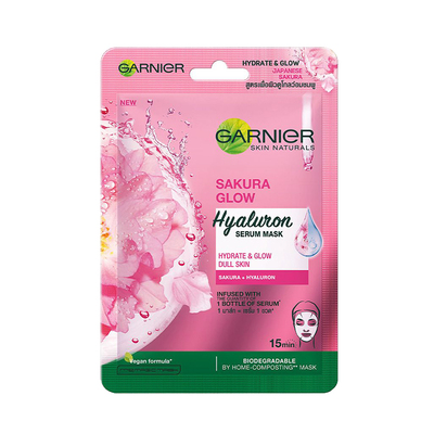 泰国711爆款卡尼尔樱花嫩肤面膜