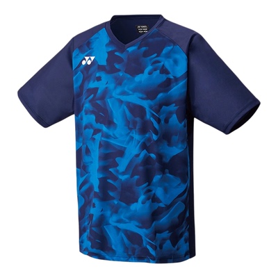 25年新款尤尼克斯YY羽毛球服运动服比赛服球迷款上衣短袖YM0033EX