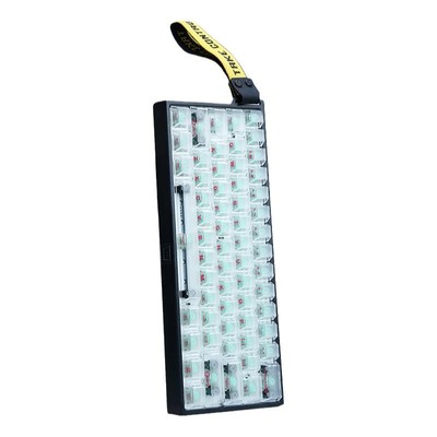 臻火电竞雾透键帽透明客制化键盘