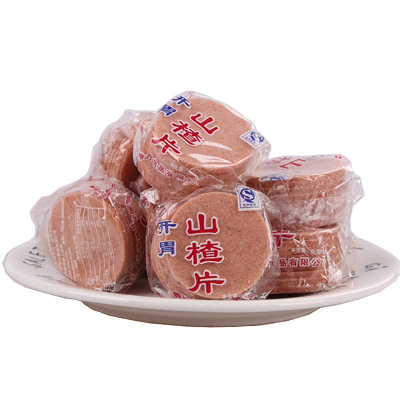 开胃山楂片干饼特产纯天然500g