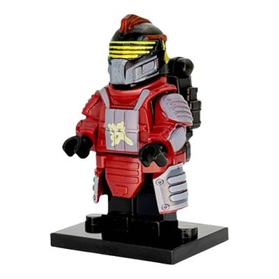 和平精英地铁七级甲积木人