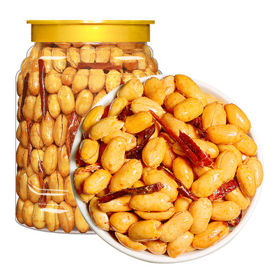 鬼花生米500g下酒菜香辣油炸去皮花生仁炒货零食小吃新货袋装原味