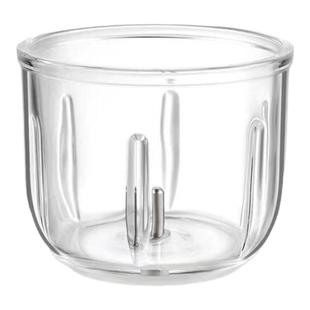 适用小贝熊辅食机玻璃杯婴儿配件 0.3升加厚玻璃碗捣碎机捣蒜器