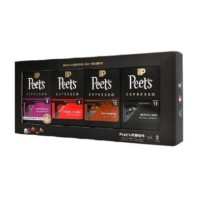 Peet's多口味胶囊咖啡5.3g×40颗