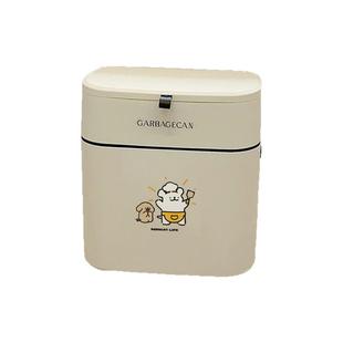 大厨小狗厨房专用垃圾桶挂式免弯腰家用卫生桶壁挂式马桶纸篓夹缝