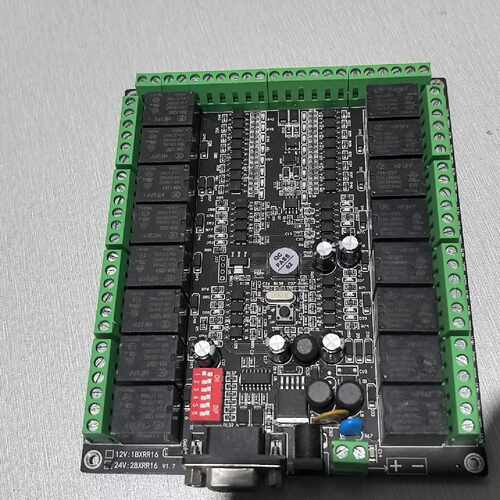 询价-16路串口继电器RS485/232 控制板模块.版本24V.可维修