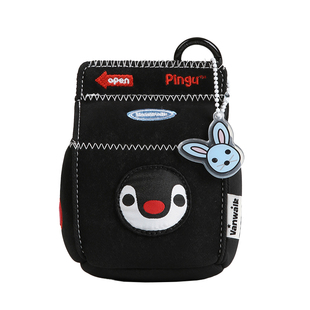 VANWALK Pingu小众设计牛奶盒迷你零钱包女生礼物收纳包钥匙包ins