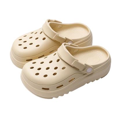 厚底豆豆鞋女款防滑防臭