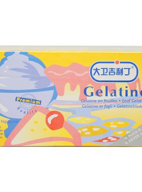 吉利丁片凝胶片大卫明胶片鱼胶片