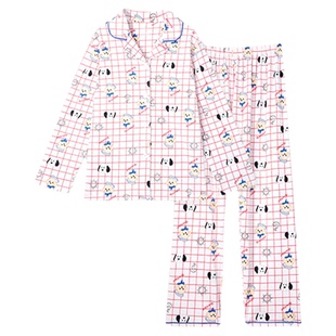 久岁伴女童睡衣女款2026新款纯棉春装夏薄款中大童长袖家居服套装