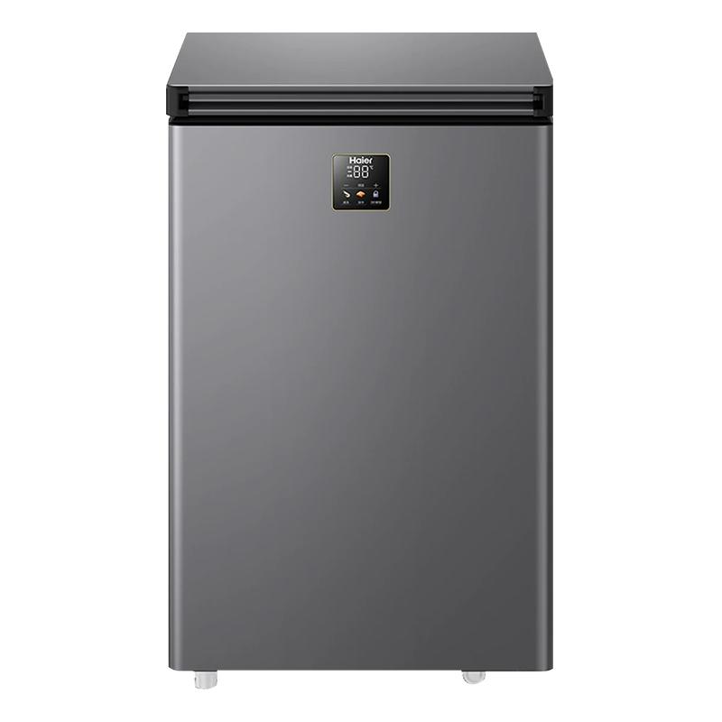 海尔冰柜小型家用100/142/200升全冷冻冷藏冷柜商用减霜一级能效