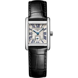 Longines浪琴官方正品迷你黛绰维纳系列女士手表瑞士石英腕表