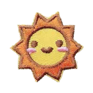 自粘补丁贴儿童衣服裤子羽绒服破洞修补贴卡通图案可水洗刺绣布贴