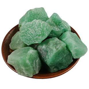 天然绿东陵玉原石雕刻毛料大块矿物吊坠原料手镯料香薰海洋砂金石