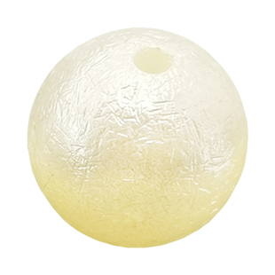 abs仿珍珠散珠有孔手工diy珠子串珠编织材料皱纹磨砂仿真装饰珍珠