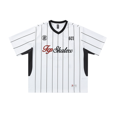 FCP美式街头滑板条纹球衣短袖